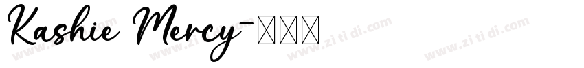 Kashie Mercy字体转换
